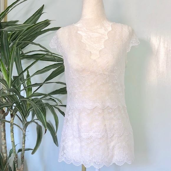 🔴 Last chance!! Vintage layered lace top - Picture 3 of 8